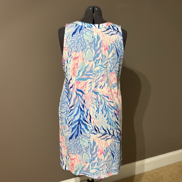 Lilly Pulitzer Kaleidoscope Coral Dress - Picture 2 of 5